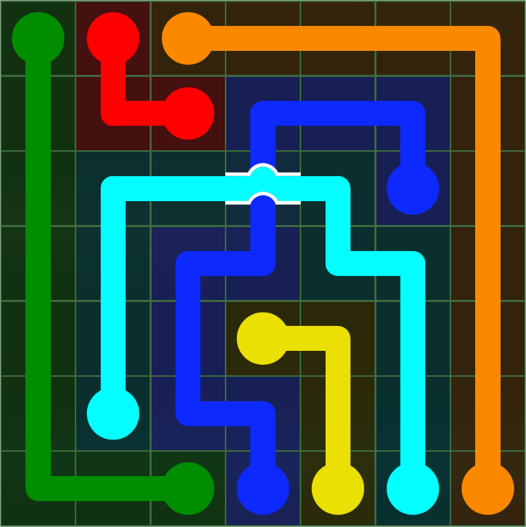 Flow Free 347 Solution