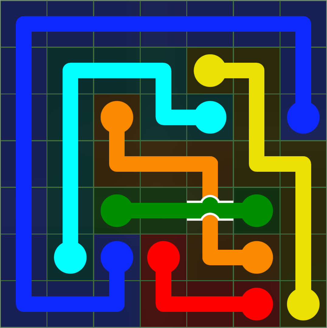 Flow Free 348 Solution