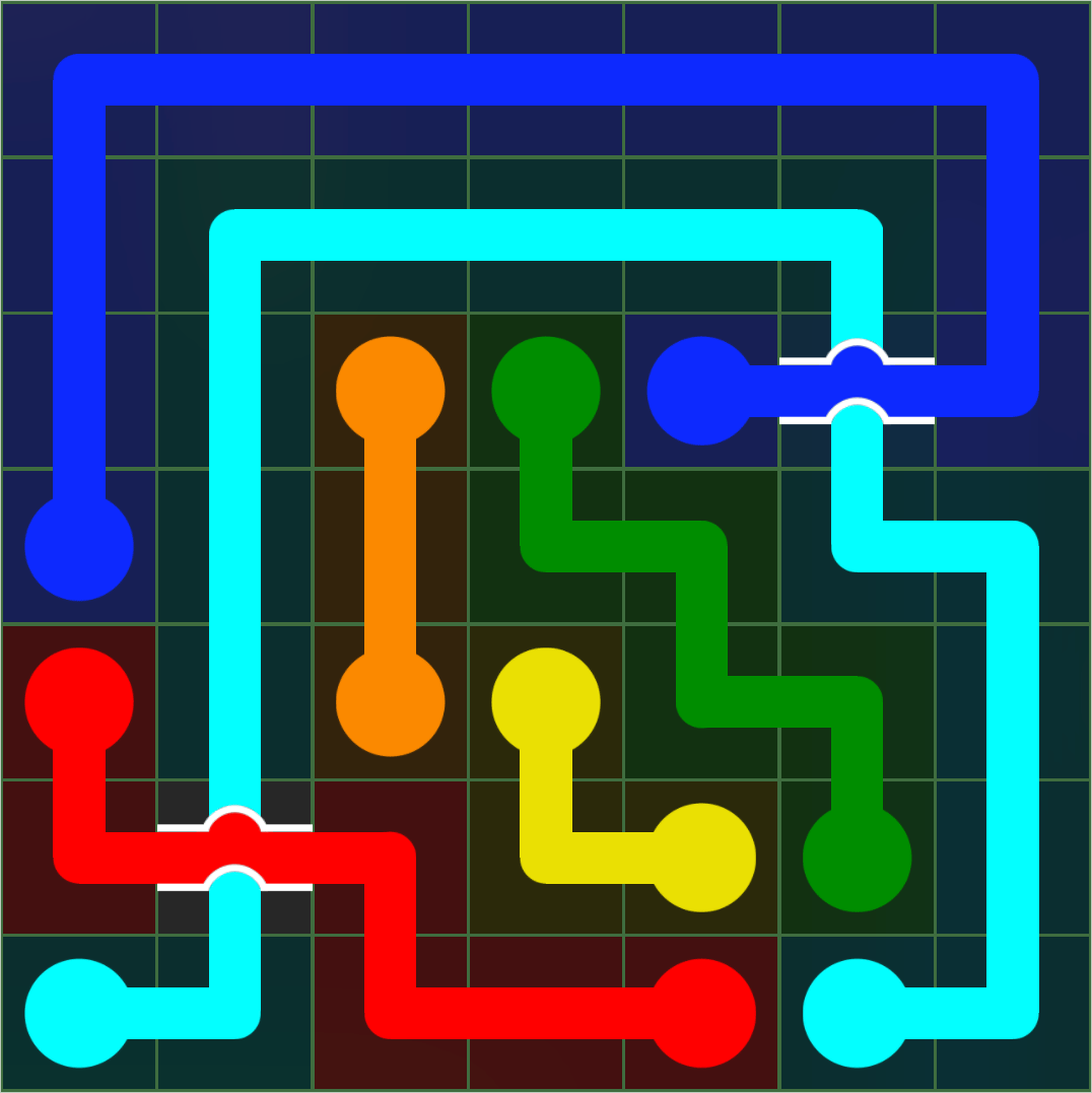 Flow Free 349 Solution