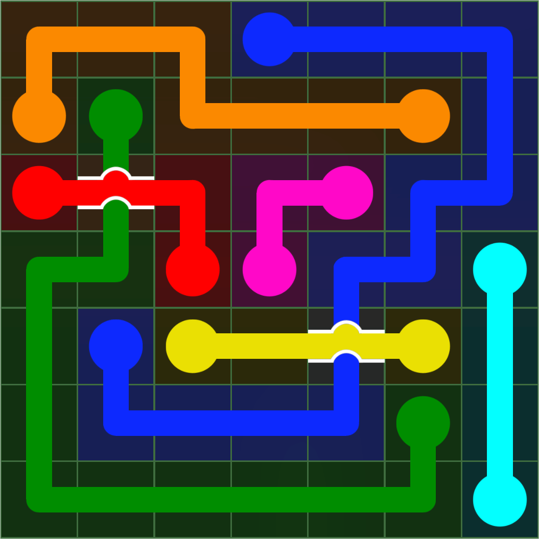Flow Free 351 Solution