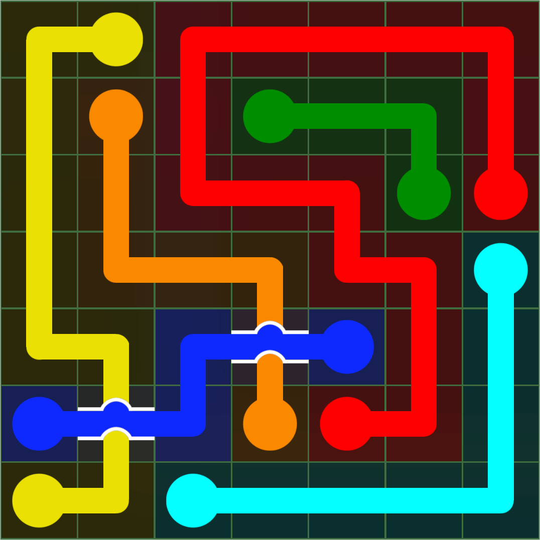 Flow Free 355 Solution