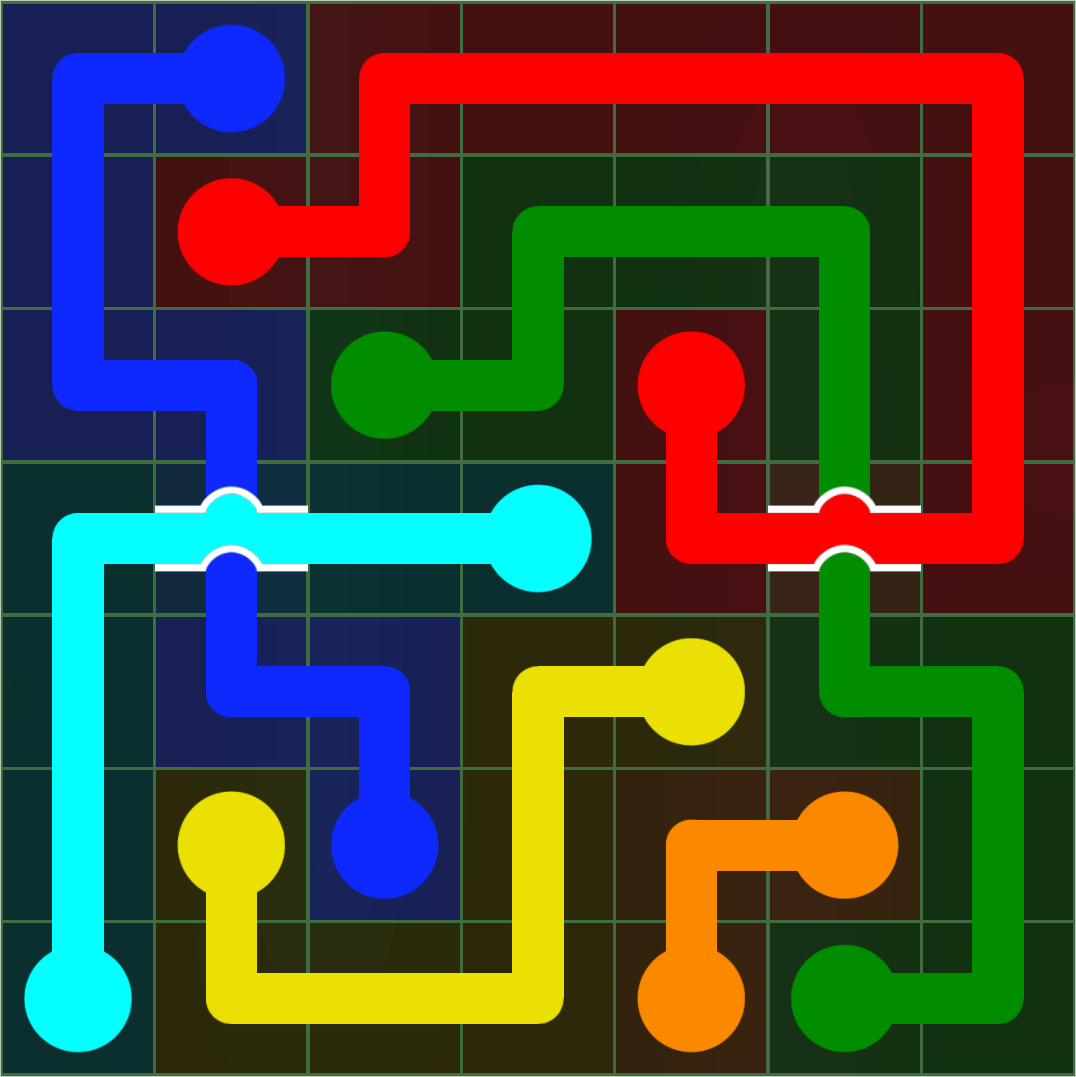 Flow Free 357 Solution