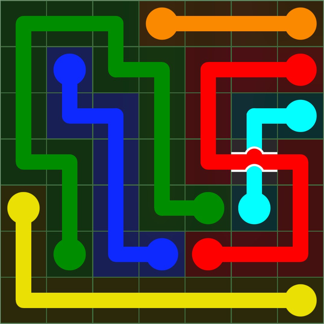 Flow Free 358 Solution