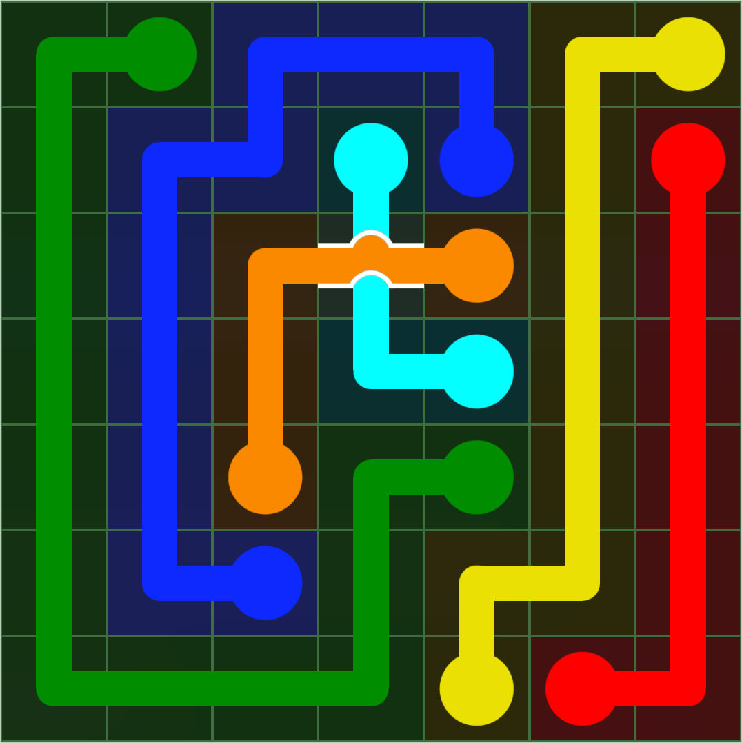 Flow Free 334 Solution