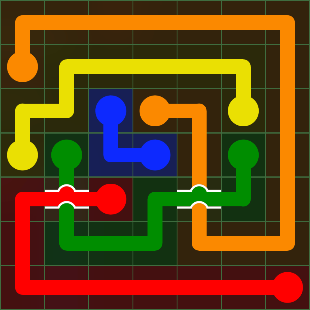 Flow Free 338 Solution