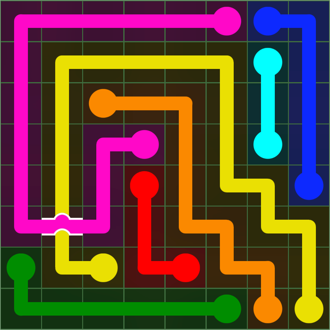 Flow Free 371 Solution