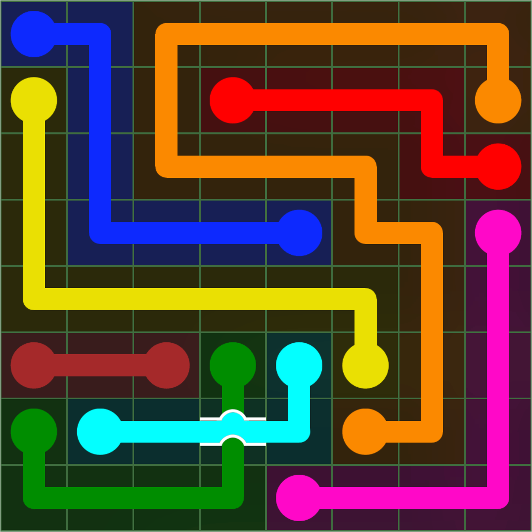 Flow Free 373 Solution