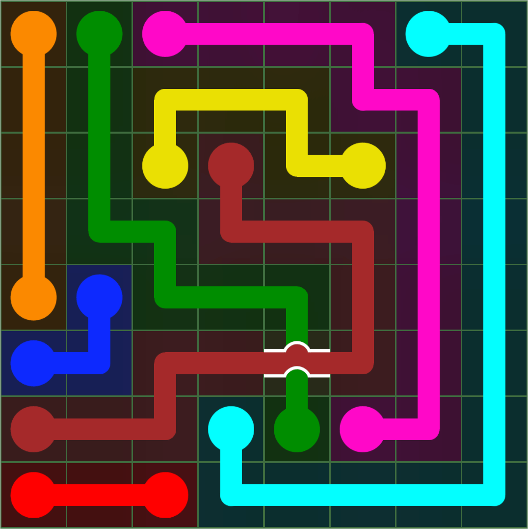 Flow Free 375 Solution