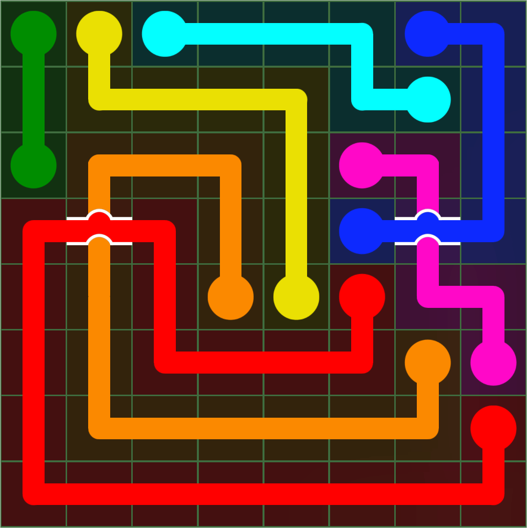 Flow Free 381 Solution
