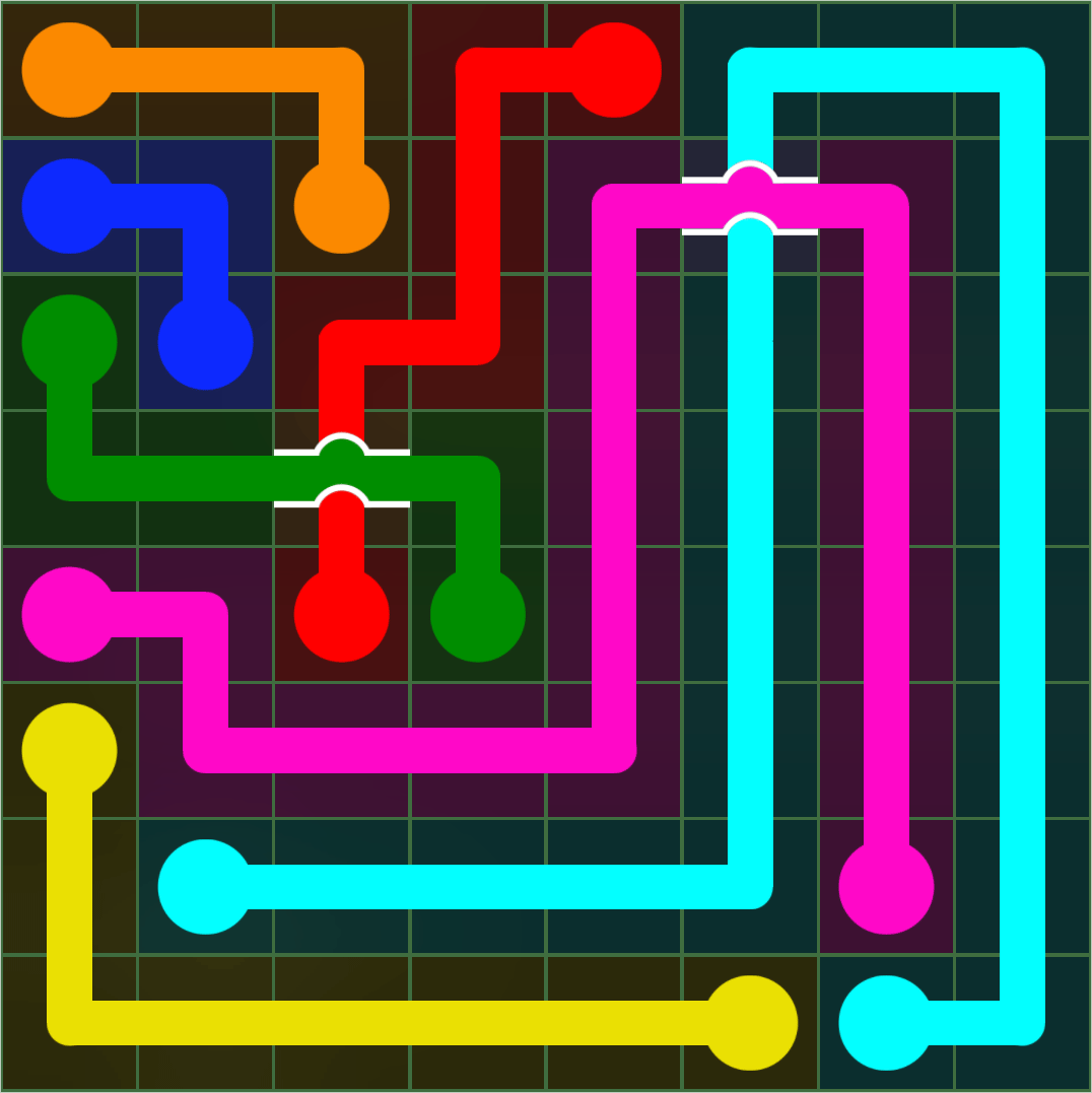 Flow Free 382 Solution