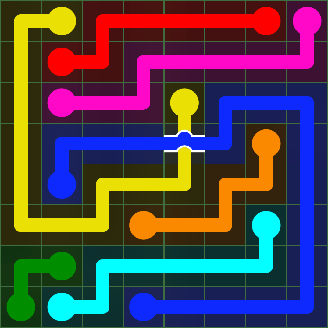Flow Free 386 Solution