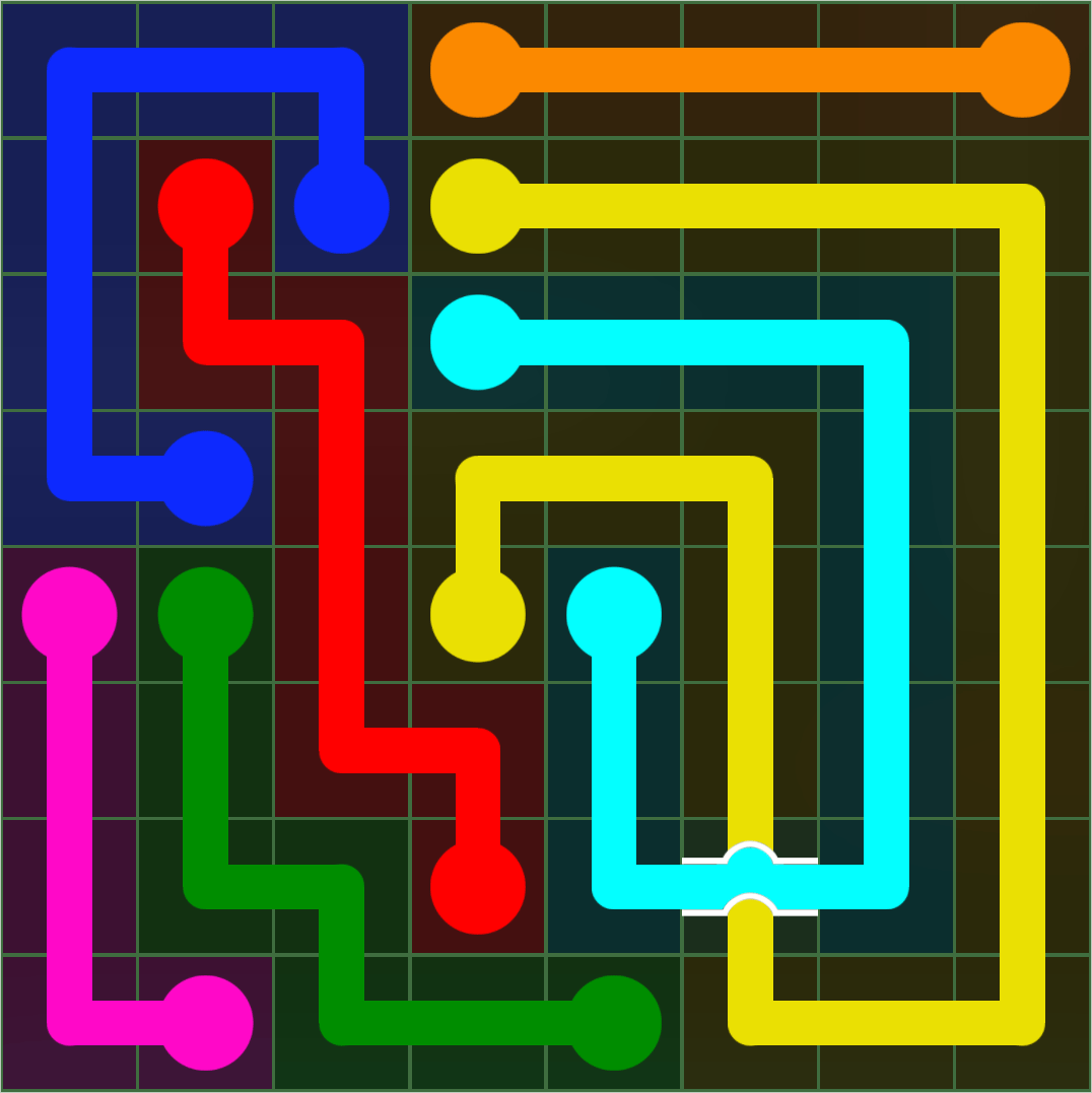 Flow Free 388 Solution