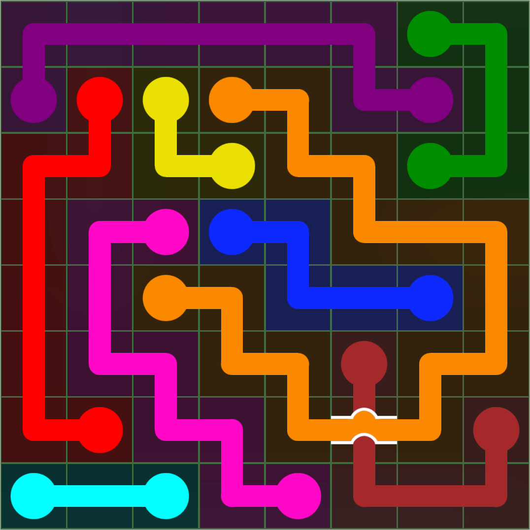 Flow Free 366 Solution