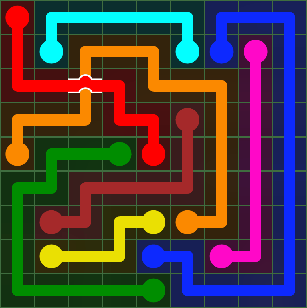 Flow Free 392 Solution