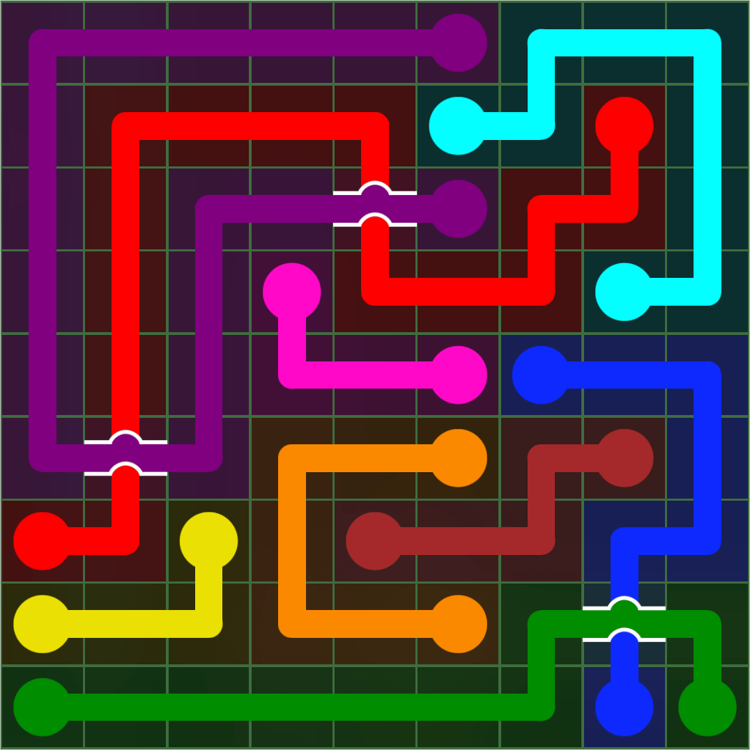Flow Free 416 Solution