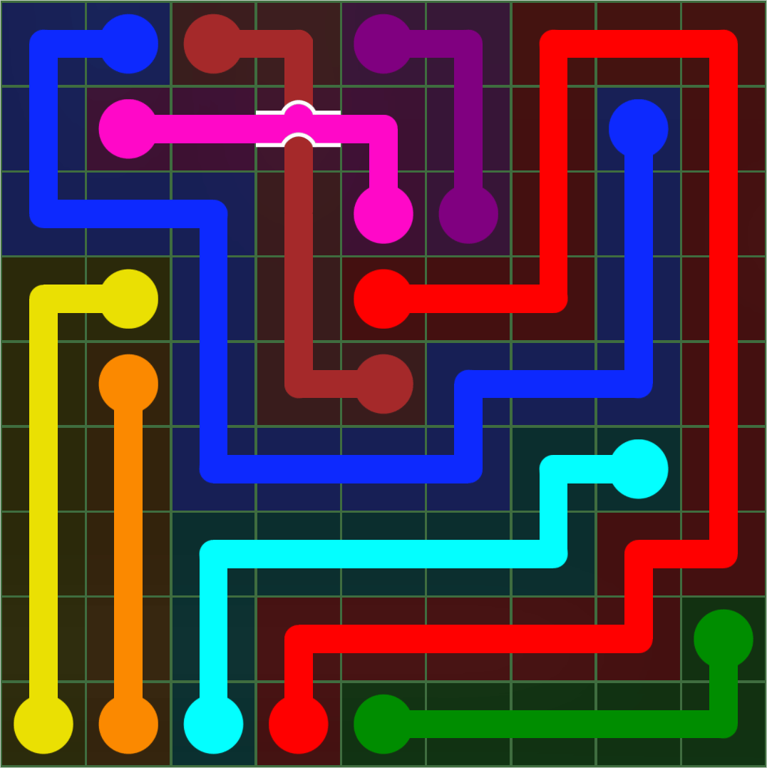 Flow Free 417 Solution