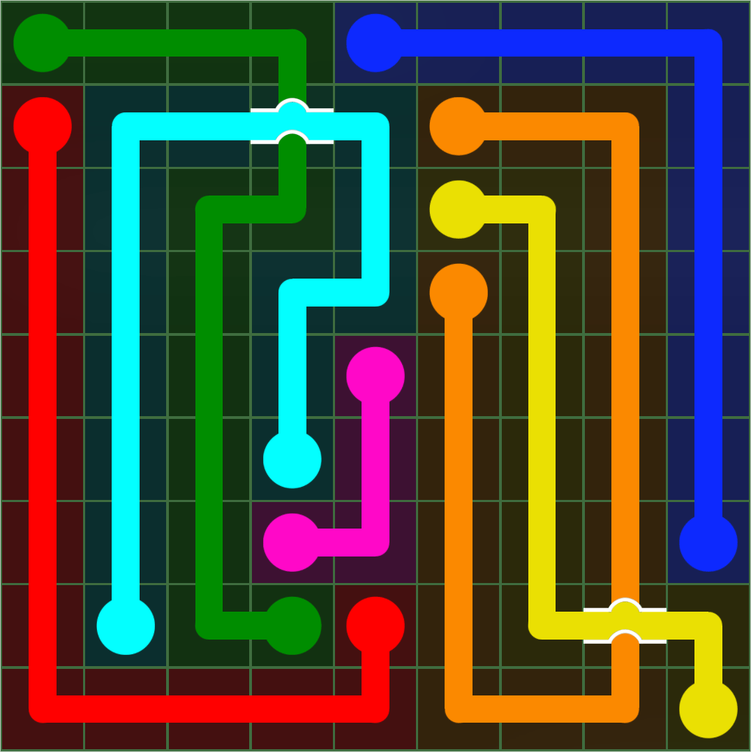 Flow Free 418 Solution