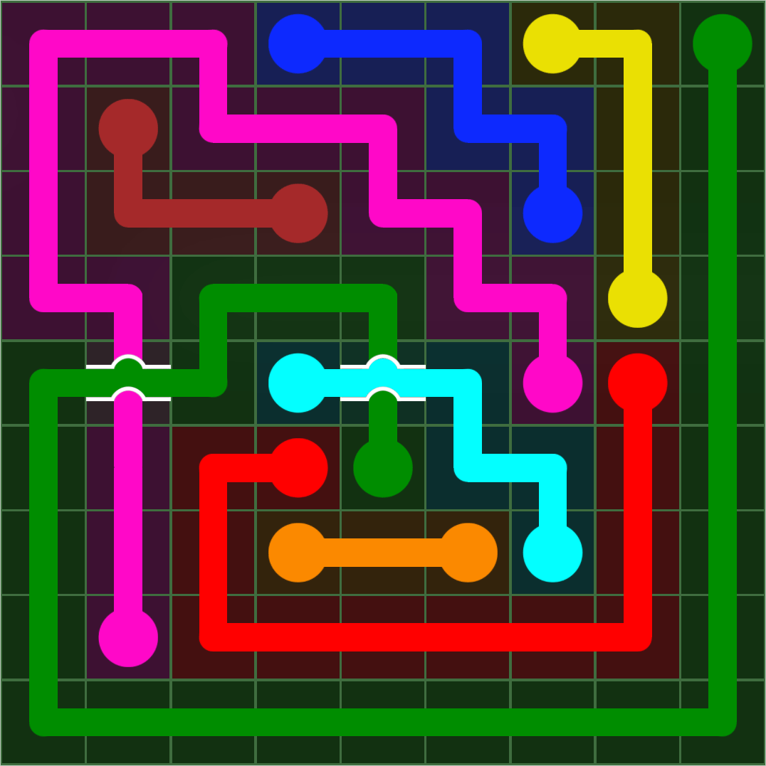 Flow Free 419 Solution