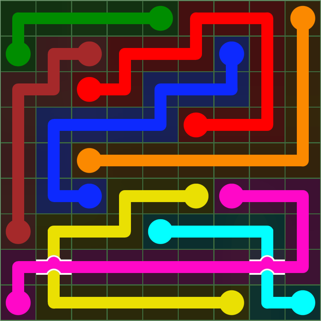 Flow Free 393 Solution
