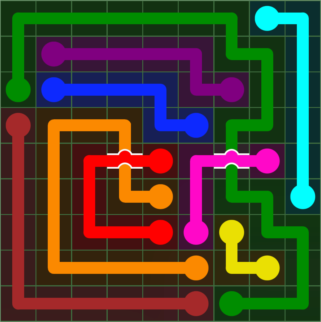 Flow Free 394 Solution