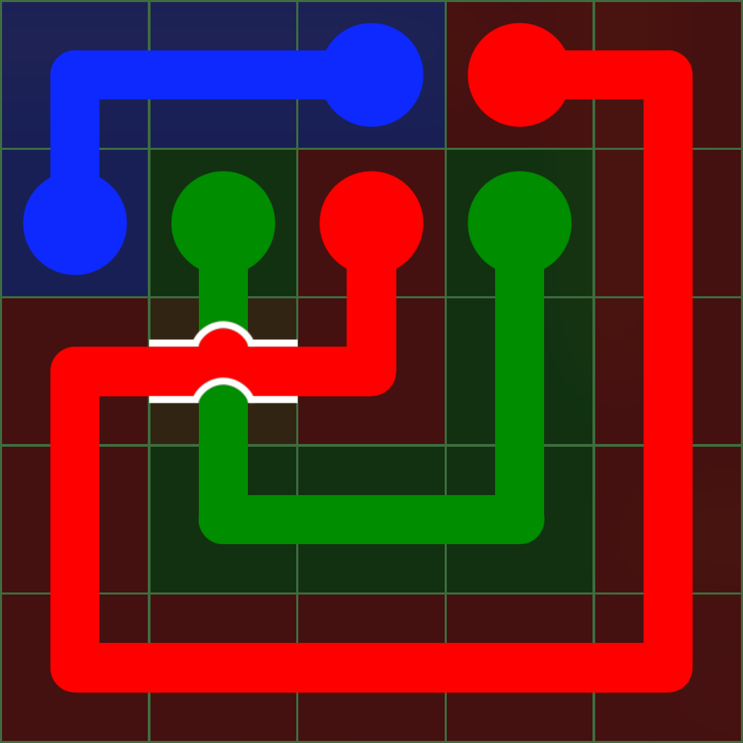 Flow Free 134 Solution