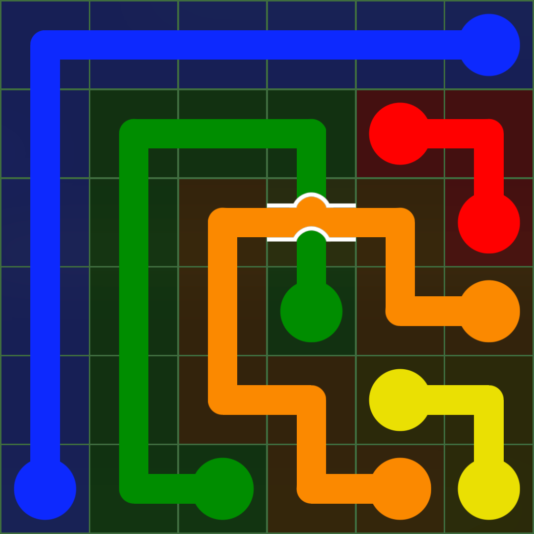 Flow Free 166 Solution