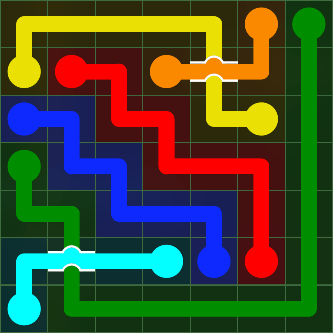 Flow Free 203 Solution