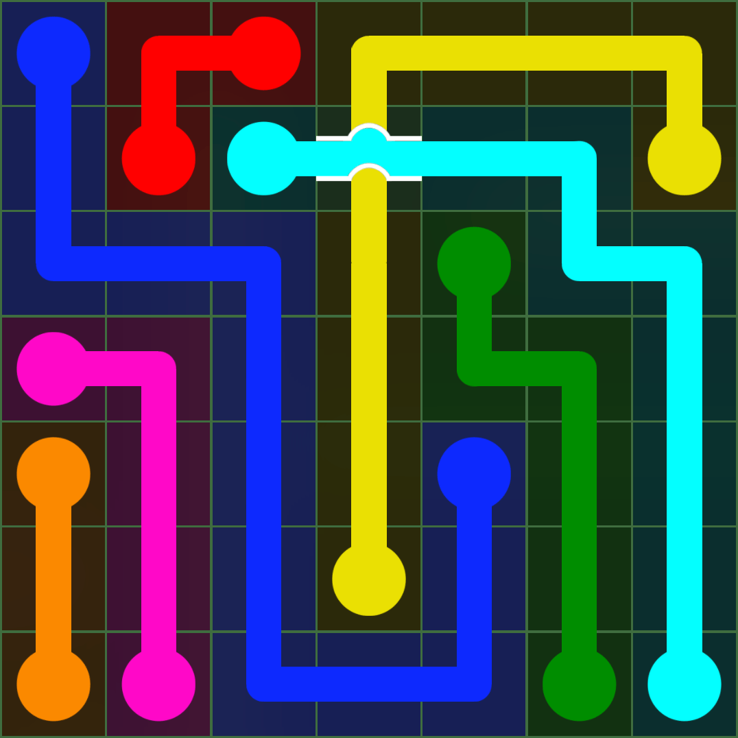 Flow Free 207 Solution