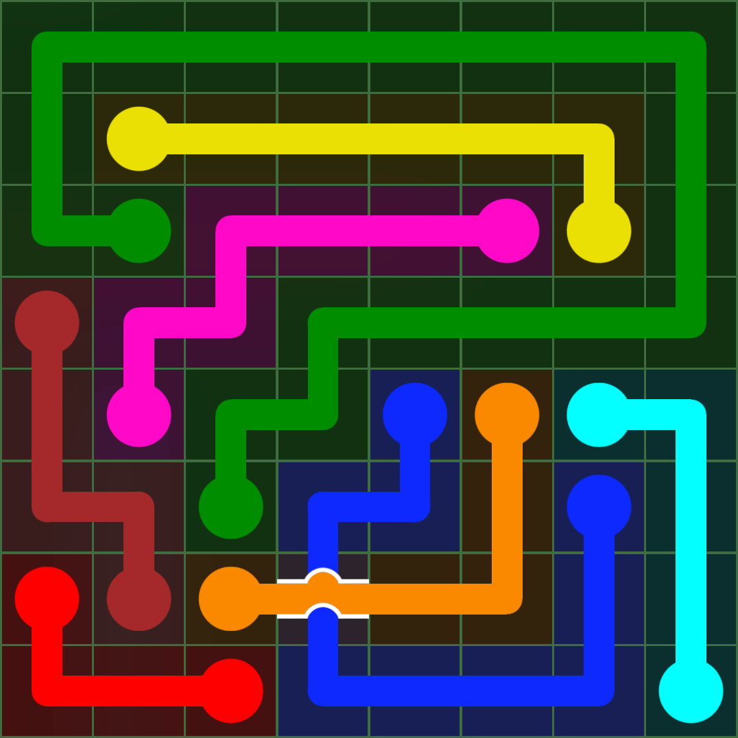 Flow Free 232 Solution