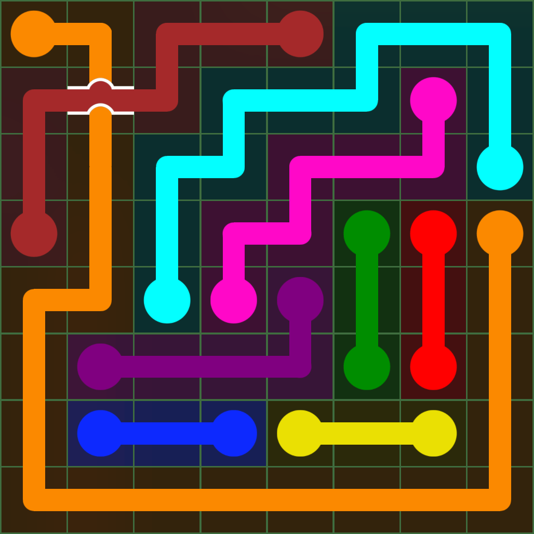 Flow Free 239 Solution