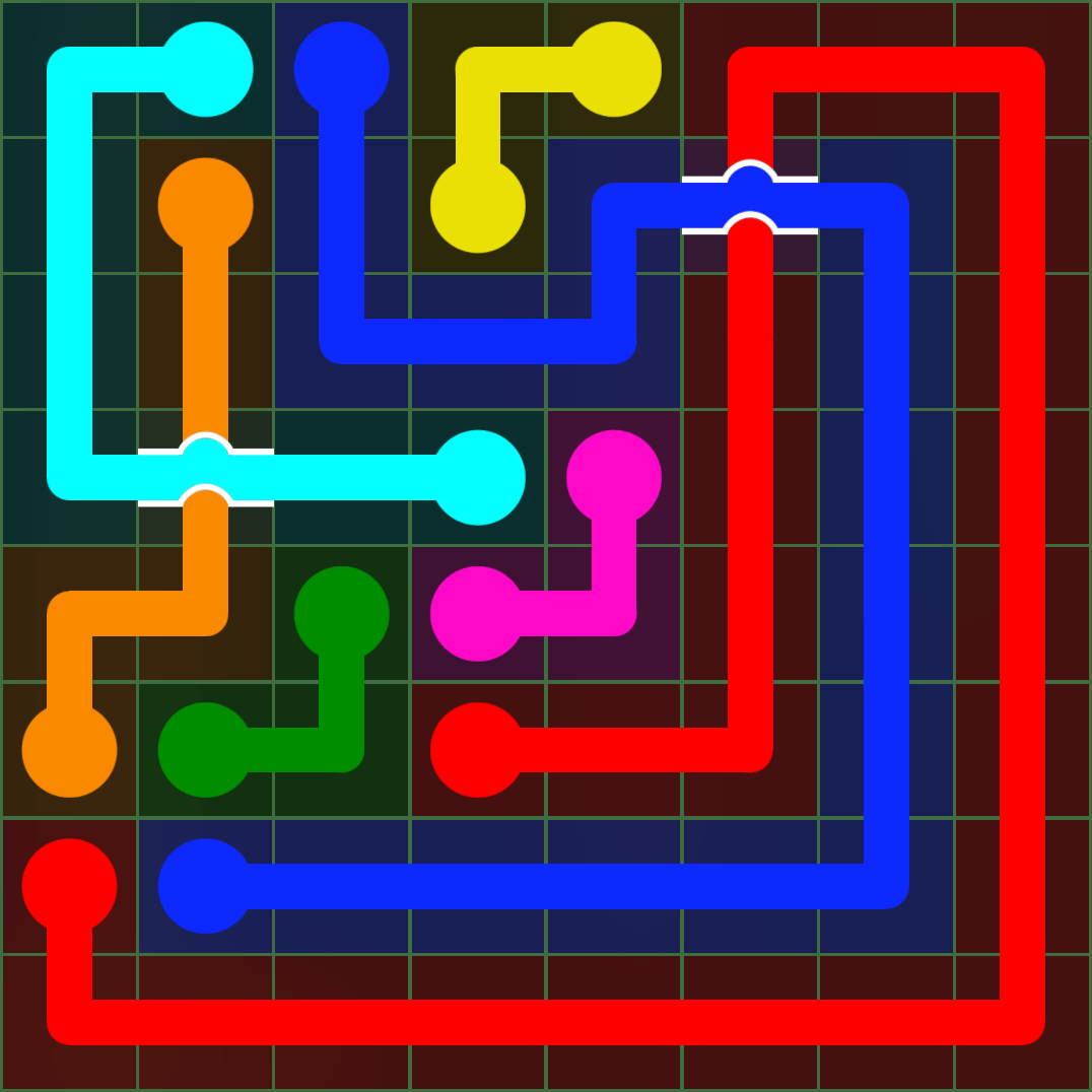 Flow Free 213 Solution