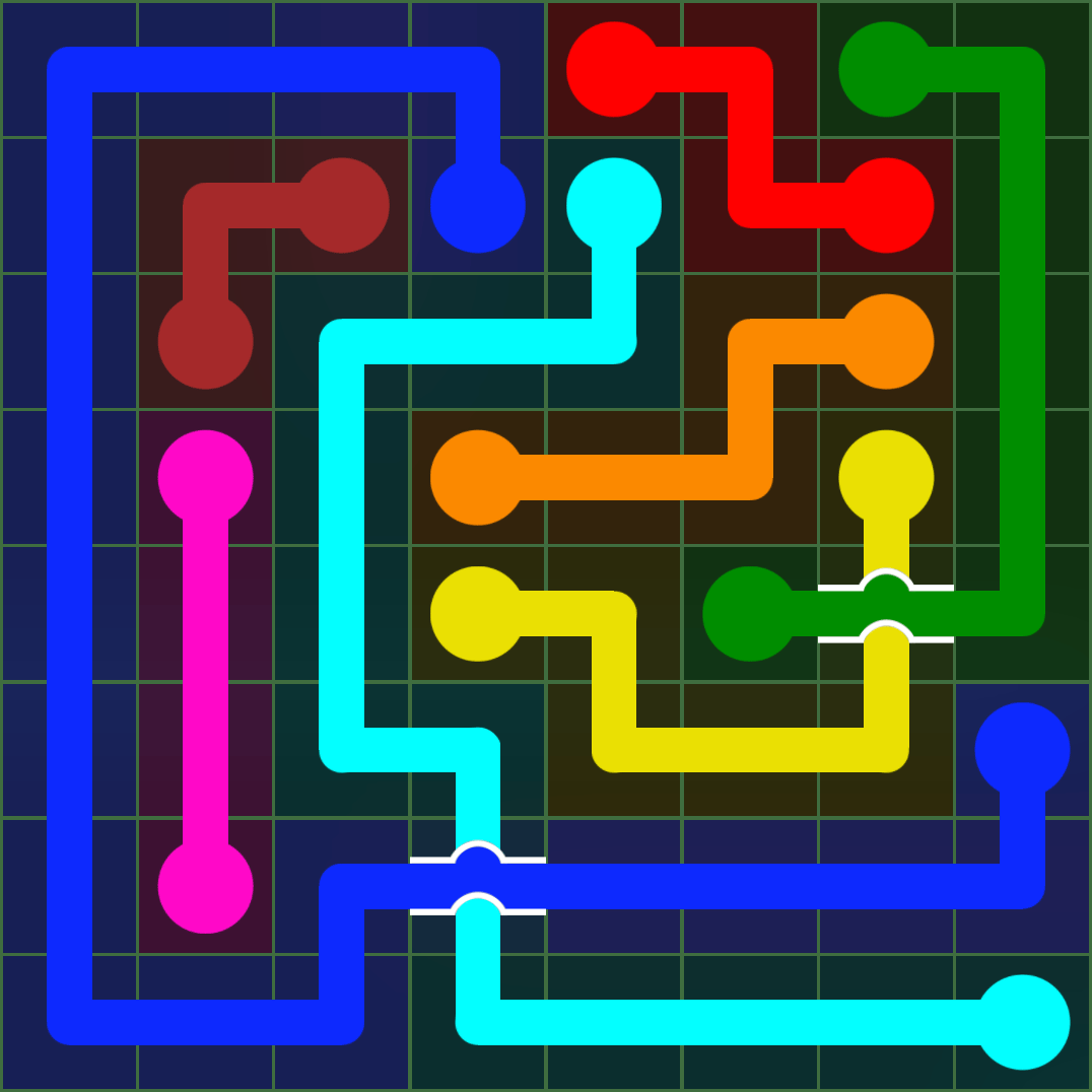 Flow Free 217 Solution