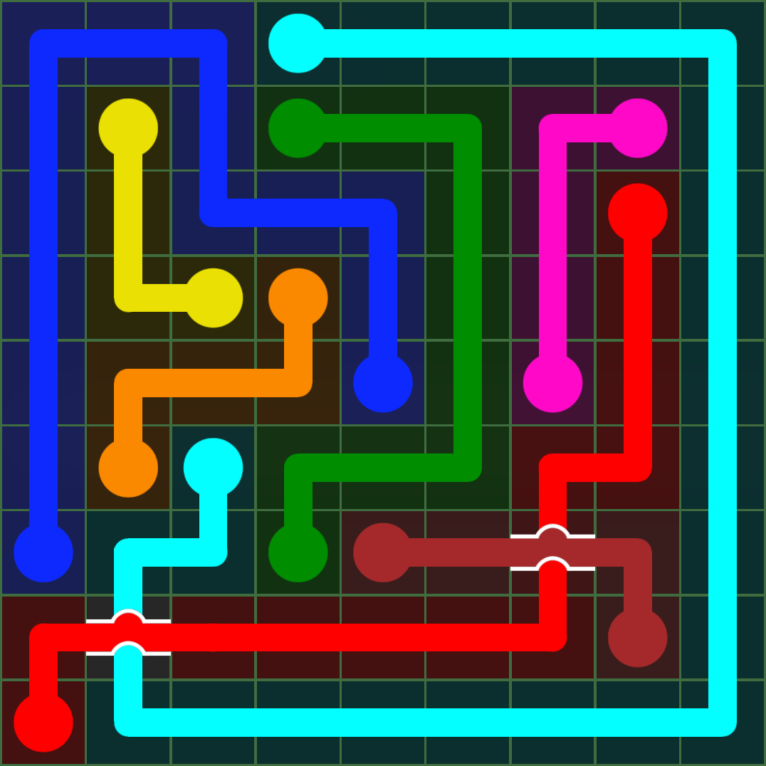 Flow Free 252 Solution