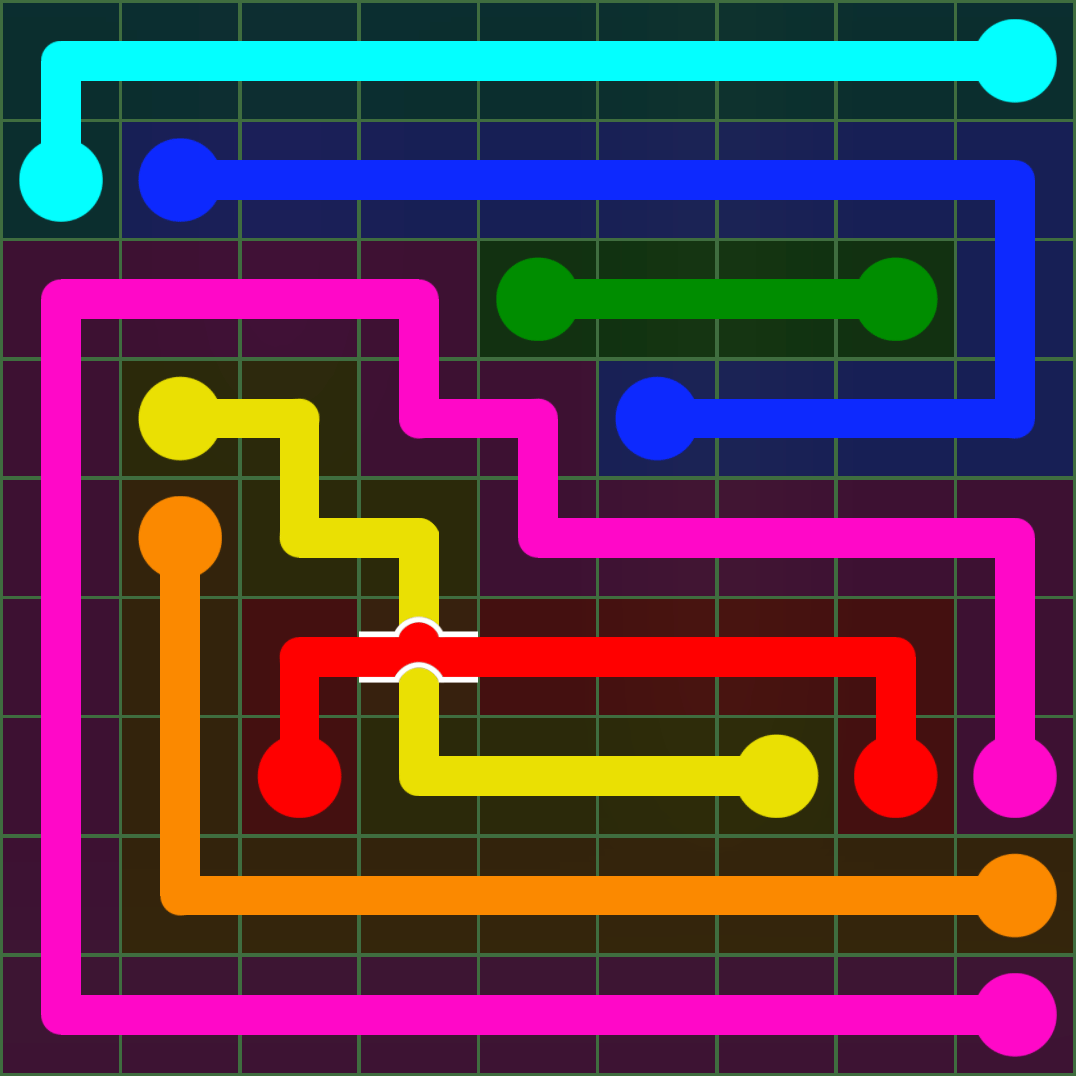 Flow Free 257 Solution
