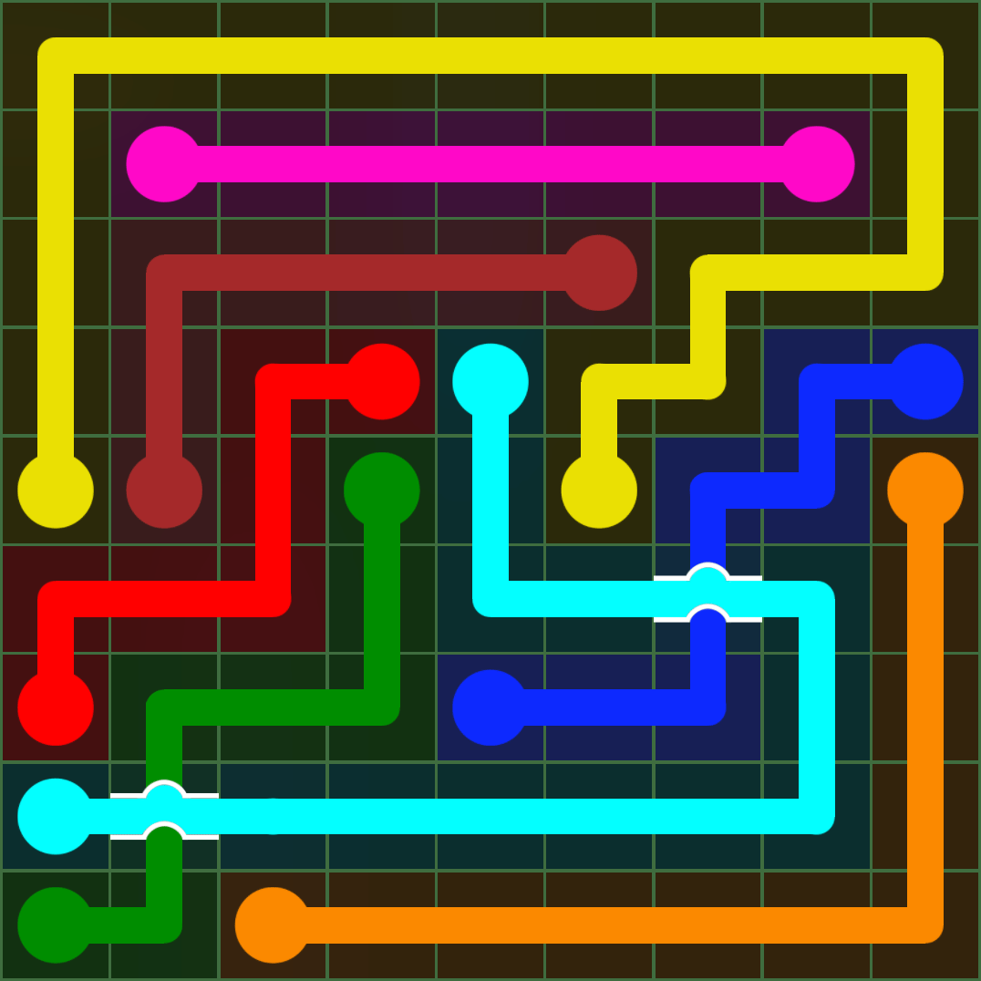 Flow Free 258 Solution