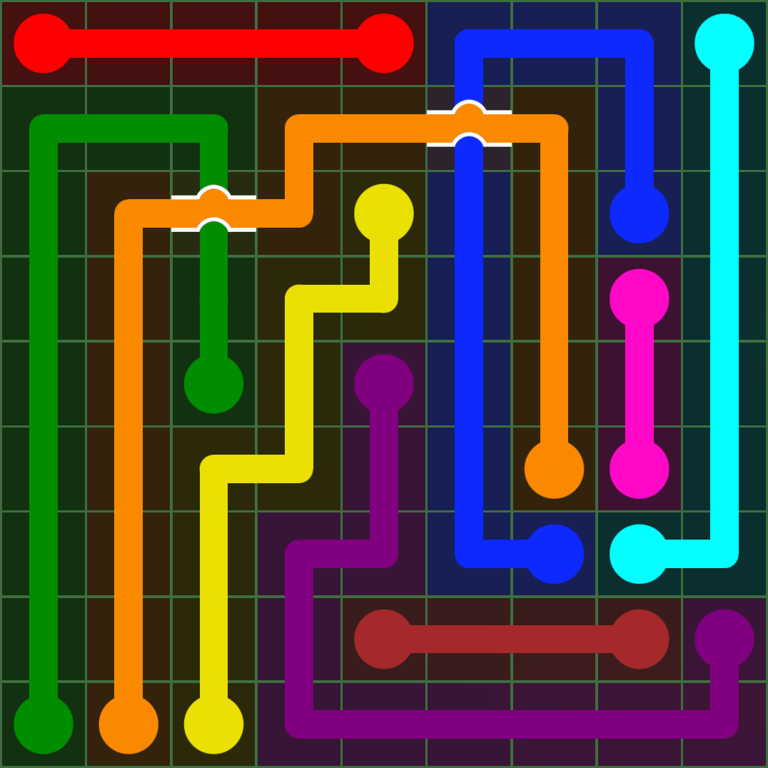 Flow Free 259 Solution