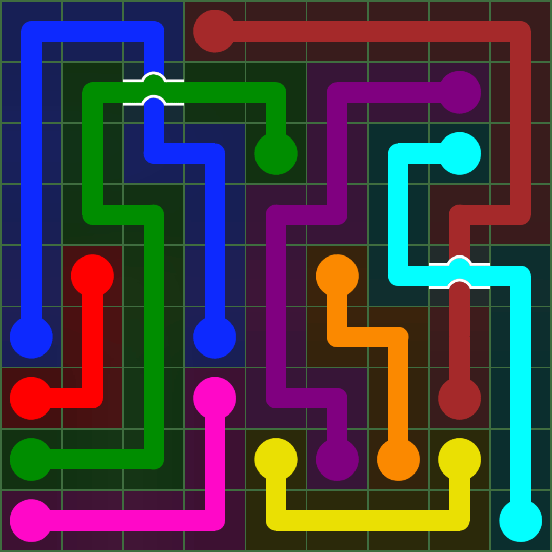 Flow Free 242 Solution