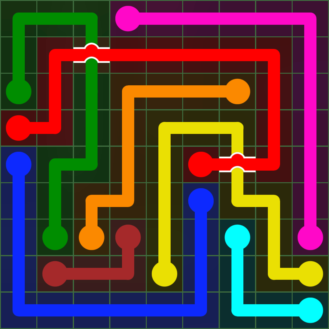 Flow Free 243 Solution