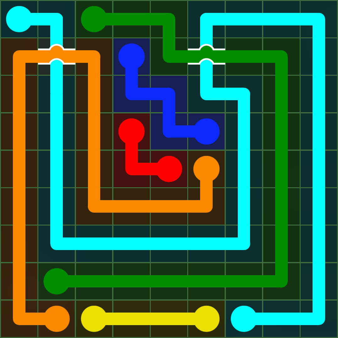 Flow Free 247 Solution