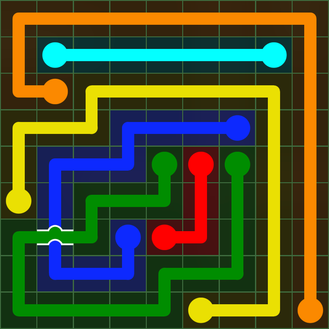 Flow Free 249 Solution