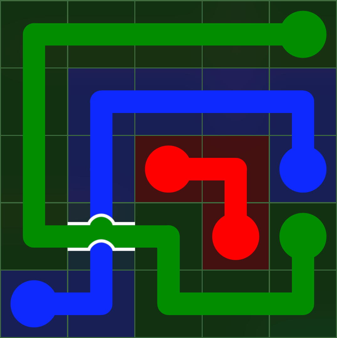 Flow Free 25 Solution