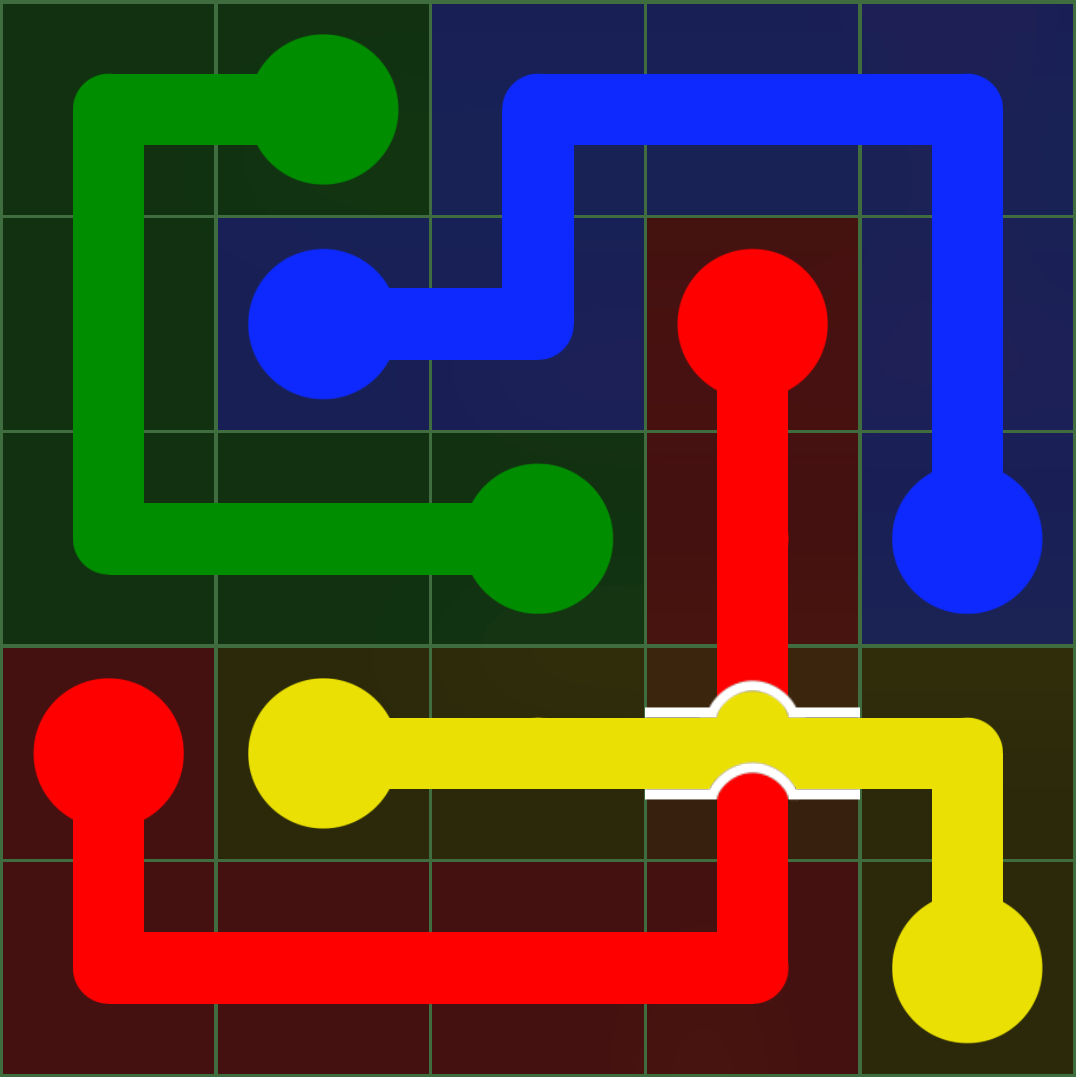 Flow Free 42 Solution