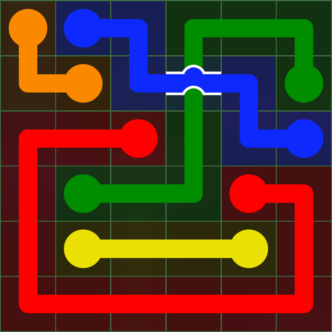 Flow Free 61 Solution