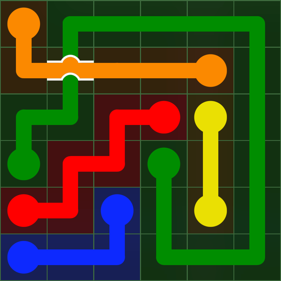 Flow Free 64 Solution