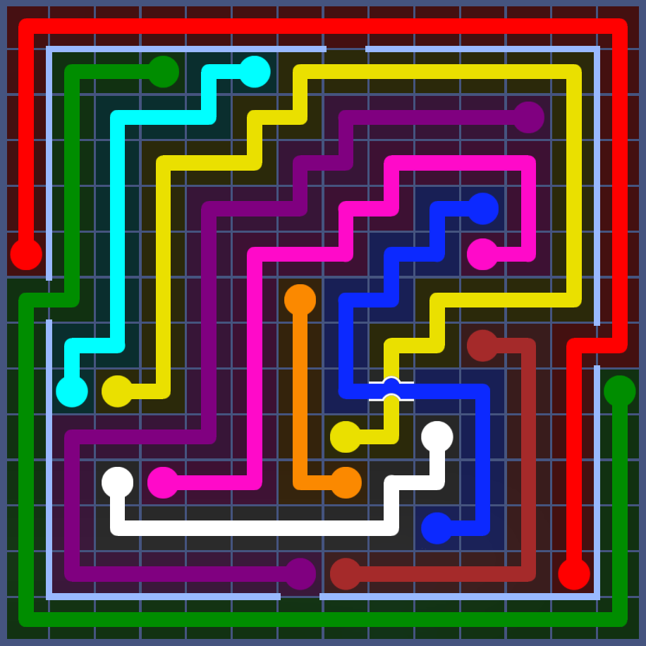 Flow Free 5923 Solution