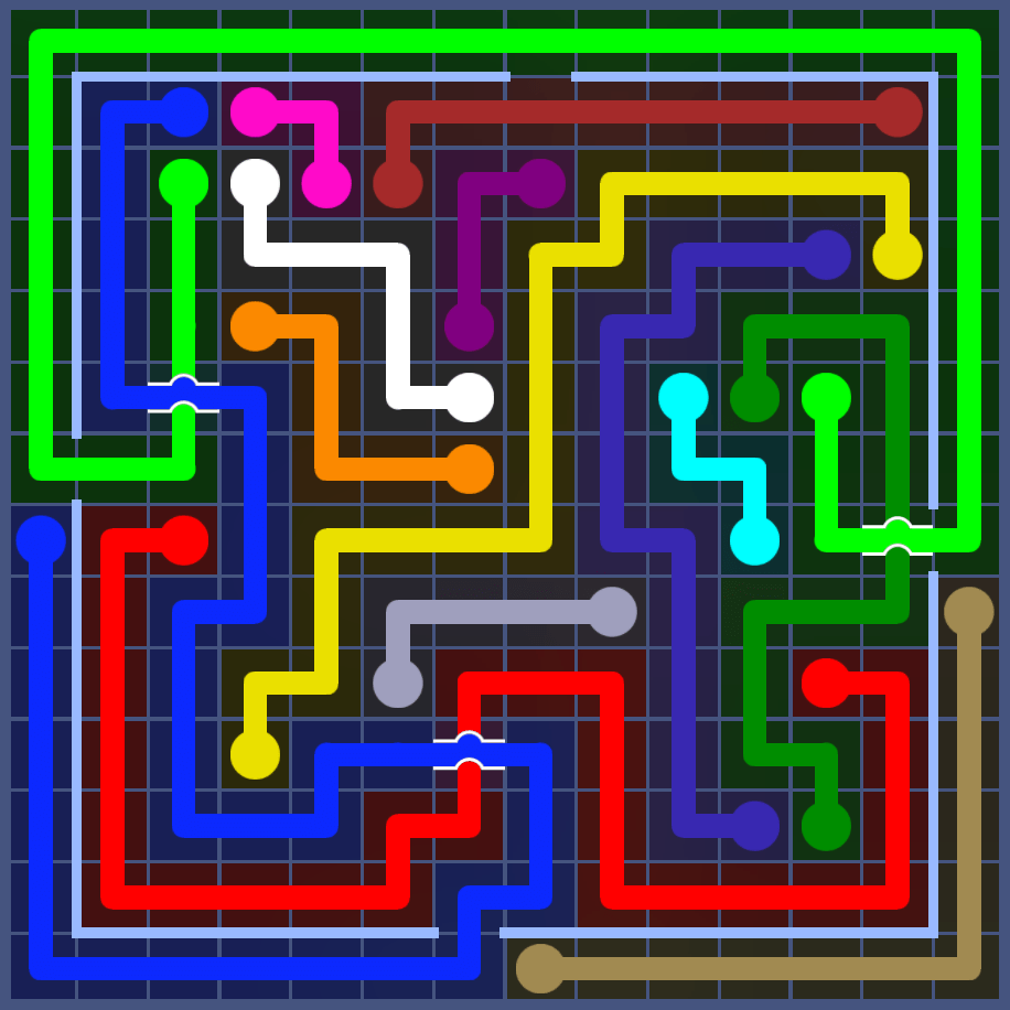 Flow Free 5924 Solution