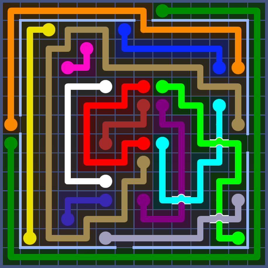 Flow Free 5927 Solution
