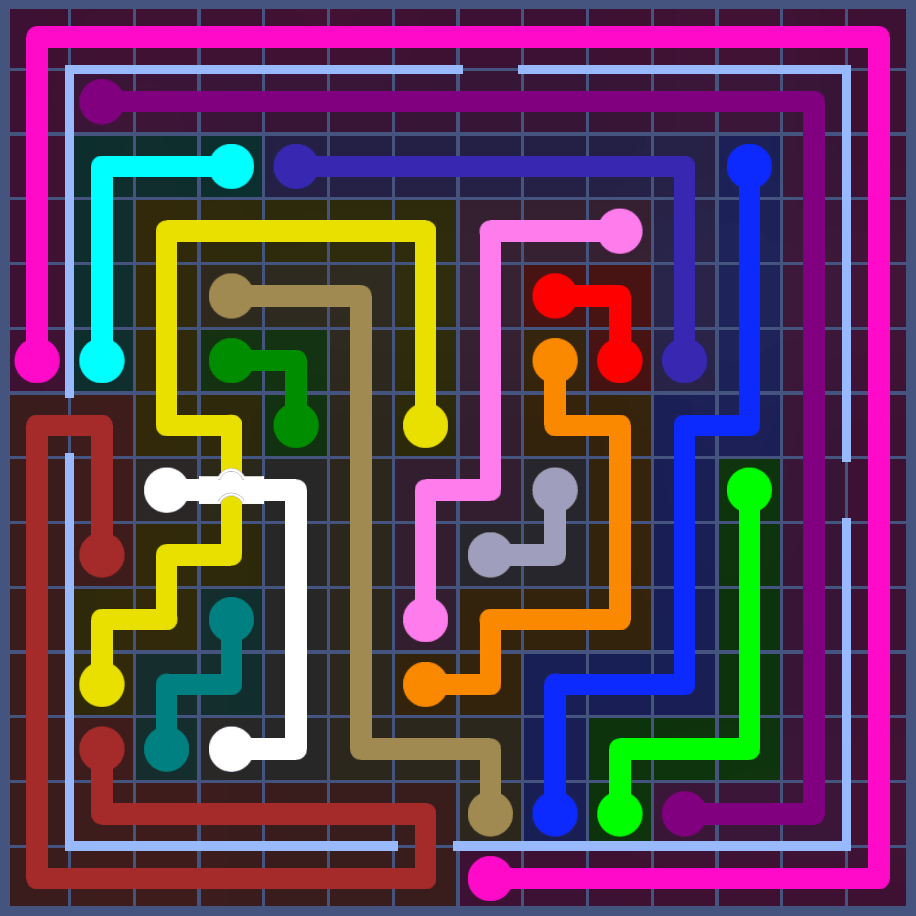 Flow Free 5928 Solution