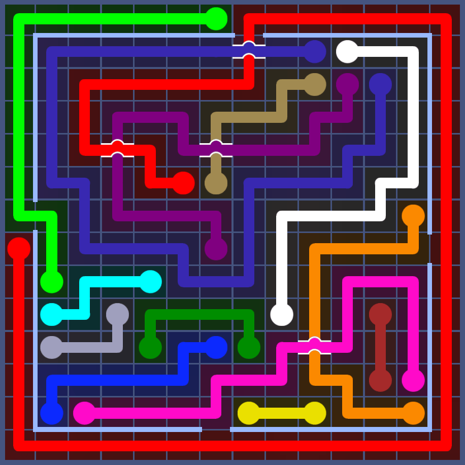 Flow Free 5938 Solution