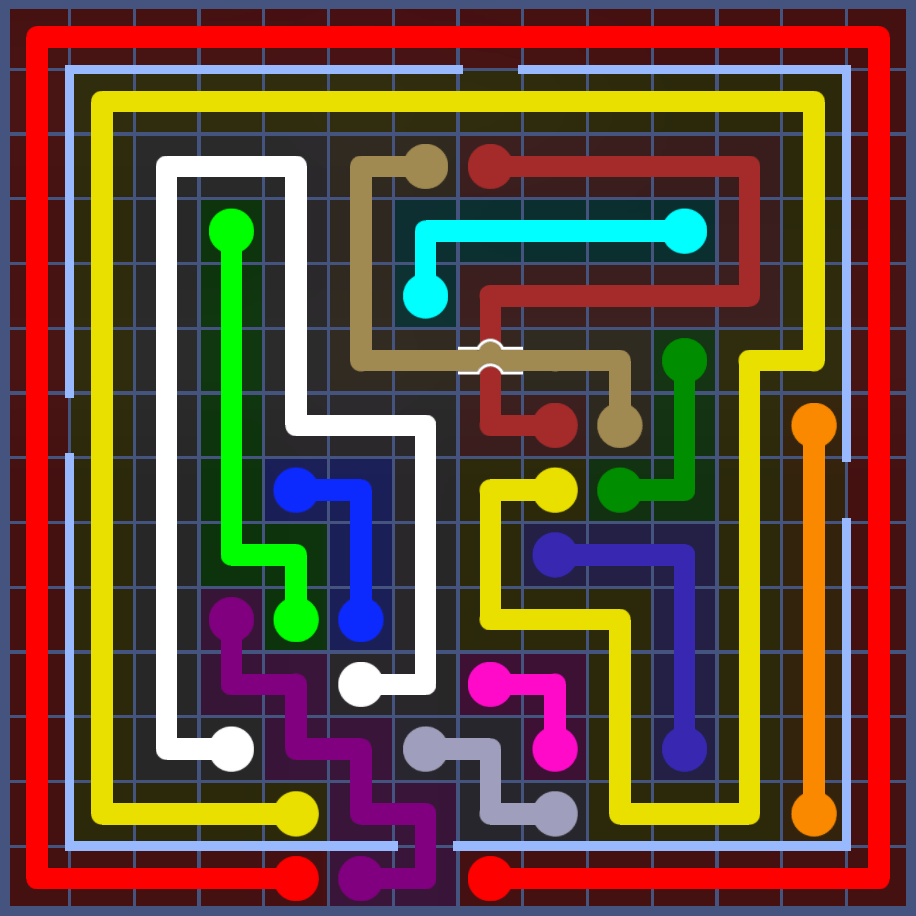 Flow Free 5939 Solution